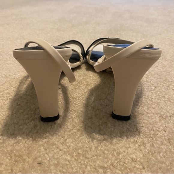 Topshop white and black HEELS - Picture 4 of 10